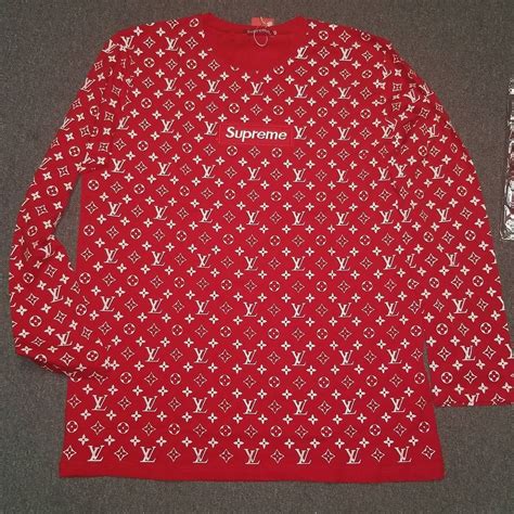 louis vuitton supreme blouse|Louis Vuitton clothes size chart.